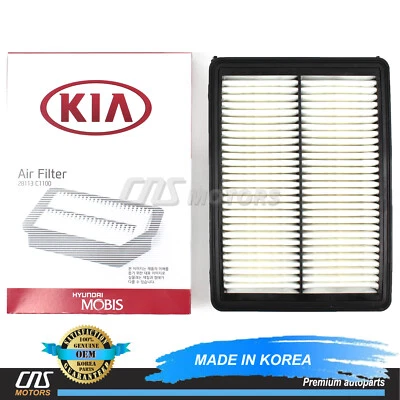 ⭐GENUINE⭐ Air Filter for 2015-19 Hyundai Sonata 2.0L 2.4L W/O HYBRID 28113C1100 - Imagem 1 de 4