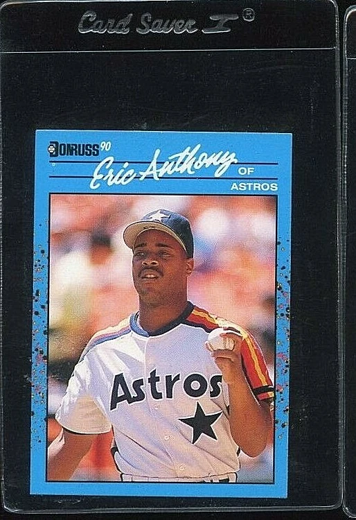 1990 DONRUSS AL BEST #28 ERIC ANTHONY ROOKIE RC HOUSTON ASTROS  - Image 1 of 1