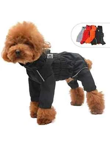 Hunde wasserdichte Jacke Größe S, leichte wasserdichte Jacke reflektierende Sicherheit - Bild 1 von 7