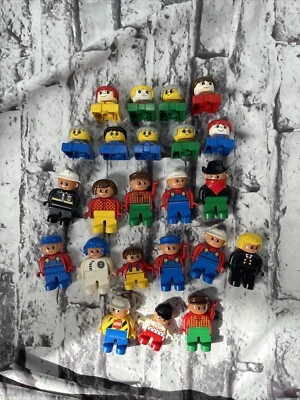 LEGO Duplo Vintage Figures Mini figures  Lot Of 23 H09 - Image 1 of 4