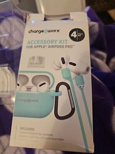 Kit accessori Chargeworx per Apple Airpods Pro - Foto 1 di 3