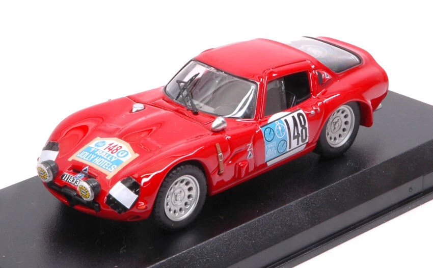 Best Model ALFA ROMEO TZ2 N.148 2nd RALLY JOLLY HOTEL 1965 A.DE ADAMICH-F.LINI 1 - Immagine 1 di 1