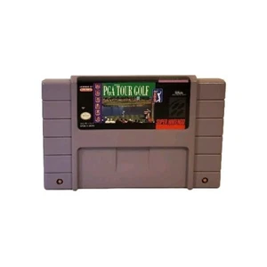 PGA Tour Golf (Super Nintendo Entertainment System SNES, 1992)- TESTED AUTHENTIC - Picture 1 of 4