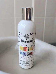 The Body Shop X House of Holland White Musk Body Lotion 8.4 fl oz 95% Full OOP - Picture 1 of 8