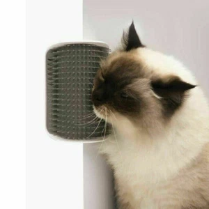 Catit Senses 2.0 Cat Self Groomer Grooming Reibbürste Werkzeug mit Katzenminze Beutel - Bild 1 von 3