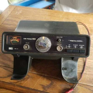 Realistic CB Fone 23 TRC-56 Citizens Band Transceiver Powers On Missing Handset - Picture 1 of 10