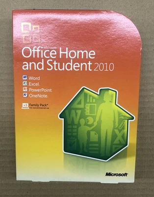 Microsoft 79G01900 Home and Student 2010 Office Software Suites + Product key - Image 1 of 4