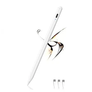 Stylus Pens for Touch Screens POM Tip Magnetic Tablet Pen Rechargeable Digital - Picture 1 of 8