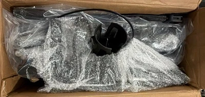 HENMNII All Terrain Rollator Walker for Seniors w/ Seat 10" Front Wheels - Black - Image 1 of 2