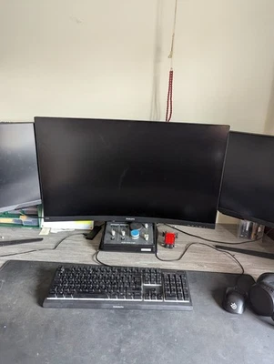 Philips E-Line 322E 32" Curved Gaming Monitor 322E1C/00 - Image 1 of 3