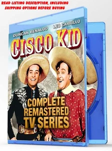 THE CISCO KID COMPLETE REMASTERED 156 EPISODE TV SERIES SHOW BLU-RAY (NOT DVD)* - Picture 1 of 1