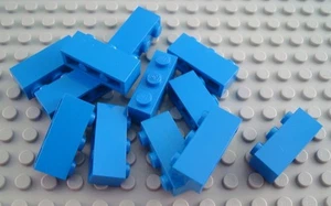 LEGO Lot of 12 Blue 1x3 Brick Pieces - Picture 1 of 1