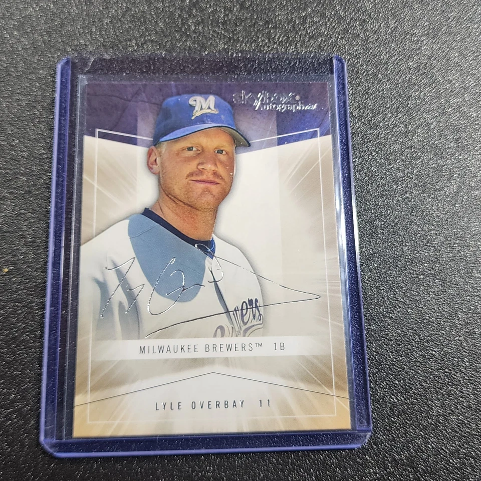 2005 Skybox Autographics - Lyle Overbay #32 - Image 1 of 2