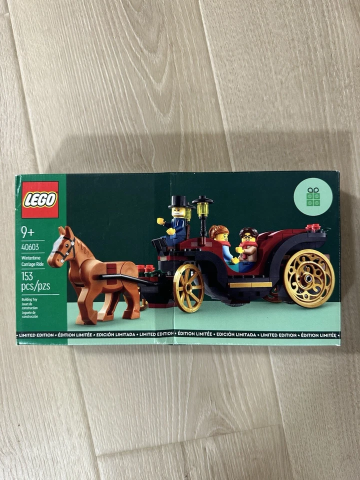 Lego 40603 WINTERTIME CARRIAGE RIDE NUEVO EN CAJA Foto 1 de 2