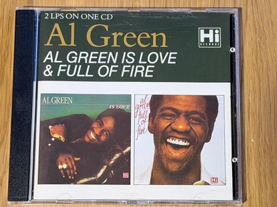 Al Green - Al Green Is Love & Full Of Fire CD, Soul, Funk, Hi Records - Image 1 of 2