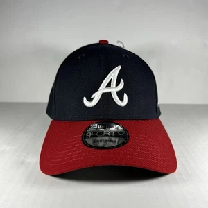 MLB - Berretto Atlanta Braves 9FIFTY Regolabile Snap-Back Nuova Era - Navy/Rosso - Foto 1 di 8