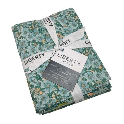 Liberty of London Tree of Life Canopy Greens FQ Bundle Fabric L0166FQTOL0110 - image 1 of 3