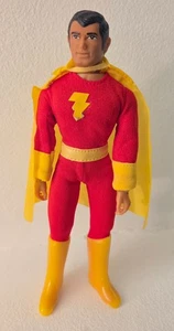 Mego SHAZAM Action Figure; 1974; Still has original CAPE, Suite & Boots; Vintage - Picture 1 of 13