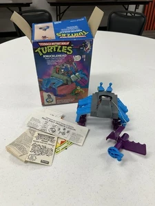 Teenage Mutant Ninja Turtles TMNT Playmates Knucklehead With Box 1988 - Picture 1 of 12