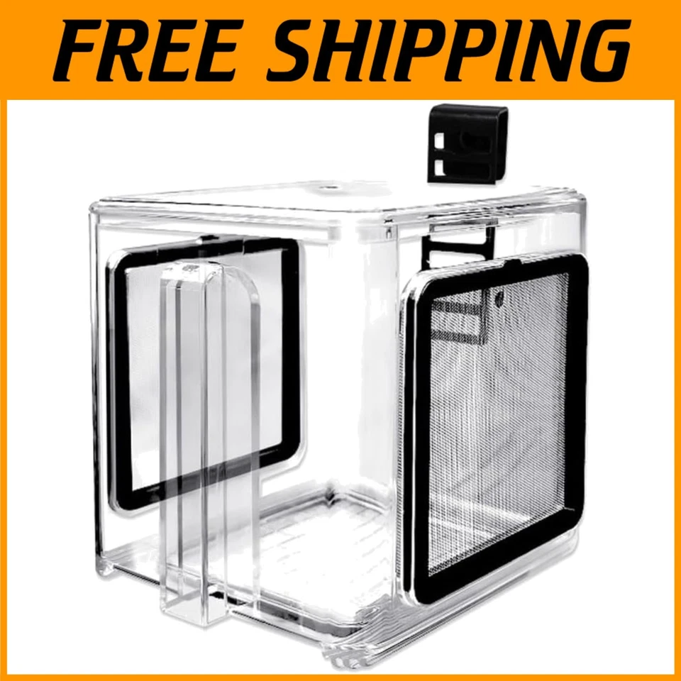 Caja de aislamiento de peces de acrílico - Tanque de cría para peces de agua dulce y salada Foto 1 de 4