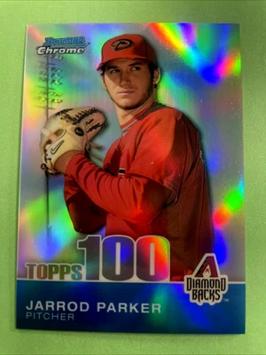 Bowman Chrome 2010 - Topps 100 Prospects/499 Jarrod Parker #TPC56 RC Foto 1 de 3