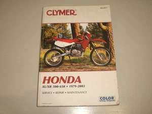 Honda XL / XR 500 to 650 1979-2003 Cylmer Owners Workshop Repair Manual M339-7 - Picture 1 of 5