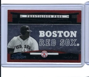 2005 Playoff Prestige Prestigious Pros Orange 434/500 David Ortiz #PP-54 HOF - Picture 1 of 2