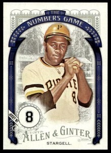 2016 Topps Allen & Ginter NG-12 Willie Stargell Pirates  Baseball Card