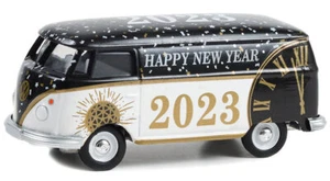 GREENLIGHT - VOLKSWAGEN T2 Furgone a pianale BUON ANNO 2023 - 1/64 - GREEN30436 - Foto 1 di 1