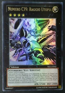 NUMERO C39 RAGGIO UTOPIA Ultra Rara in Italiano YS13-IT042 YUGIOH - Foto 1 di 1
