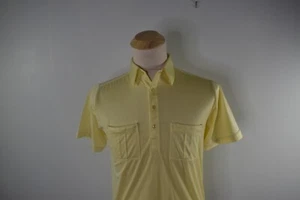 Monte carlo polo shirt size 46 large men yellow - Picture 1 of 5