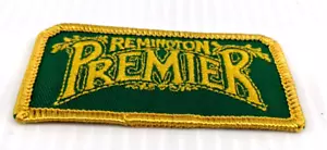 Vintage Patch Remington Premier Hat Shirt Embroidered Green Gold Patch 1.5x3.0" - Picture 1 of 3