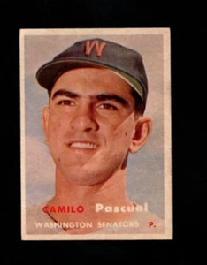 1957 Topps # 211 Camilo Pascual EX - Picture 1 of 2
