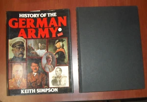 History of the German Army by Keith Simpson  1985 Hardcover w/ Dust Jacket - Foto 1 di 2