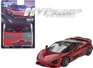 MINI GT 1:64 MCLAREN 750S PRESSOFUSO ROSSO AMARANTO MGT00775 - Foto 1 di 4