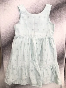 Girls Eyelet Tiered Dress Cat & Jack XL ( 14 ) summer lightweight cotton - Picture 1 of 6