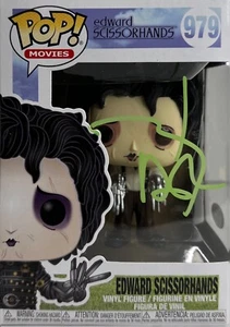 Johnny Depp Firmado Edward Manos de Tijera Funko #979 PSA AJ47549 - Imagen 1 de 7