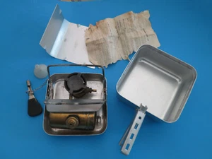 Vintage 1960s-70s Stansport Aluminum Gas Trail Stove Camping Cook Kit - Picture 1 of 6
