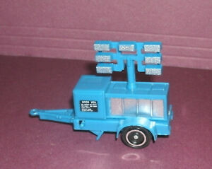1/64 Scale Construction Work Site Power Generator & Lighting Trailer Accessory