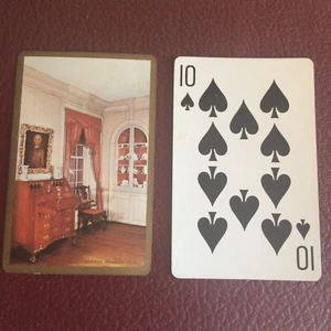 Single playing (swap) card~ Ten of Spades ~ Pinochle Metropolitan Museum of Art - Picture 1 of 2