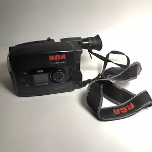 AS IS UNTESTED RCA CC634 HTF RARE Model LCD Small Wonder VHSC Playback Camcorder - Picture 1 of 4