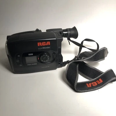 AS IS UNTESTED RCA CC634 HTF RARE Model LCD Small Wonder VHSC Playback Camcorder - Image 1 of 4