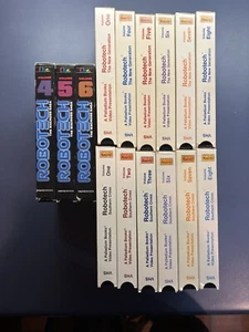 Robotech- 15 VHS Lot! Macross 4-6; New Generation 1, 4-8; Southern Cross 1-3,6-8 - Picture 1 of 7
