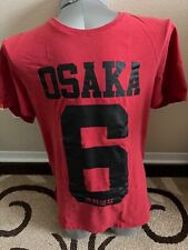 Superdry Japan Men’s The Original OSAKA 6 Brand Size 3XL Red/Black