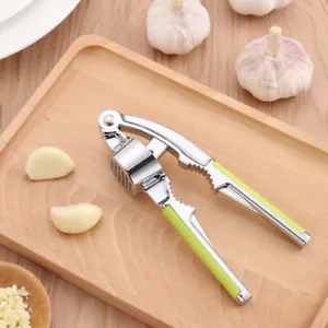Prensa de ajo trituradora exprimidor trituradora picadora acero inoxidable herramienta de cocina manual - Imagen 1 de 6