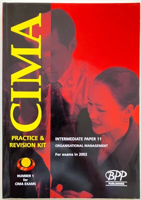 CIMA Exam Practice Kit | Organisational Management | P11 Textbook - Image 1 of 4