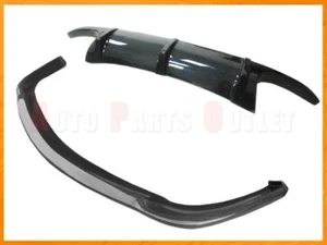 CS Carbon Fiber Front Lip w/ Rear Diffuser For 2003-2005 M-Benz R230 SL55AMG - Picture 1 of 6