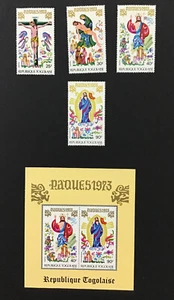 Togo, 1973 VF MH & NH Sc#833-35 C195 & 195a - Picture 1 of 2