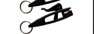 PAQUETE DE 2 O 4 CLIPS DE PESO A PRESIÓN DE LIBERACIÓN DE PLACA CEPILLADORA BLUEWATER'S NEW LINE LOOK Foto 1 de 2