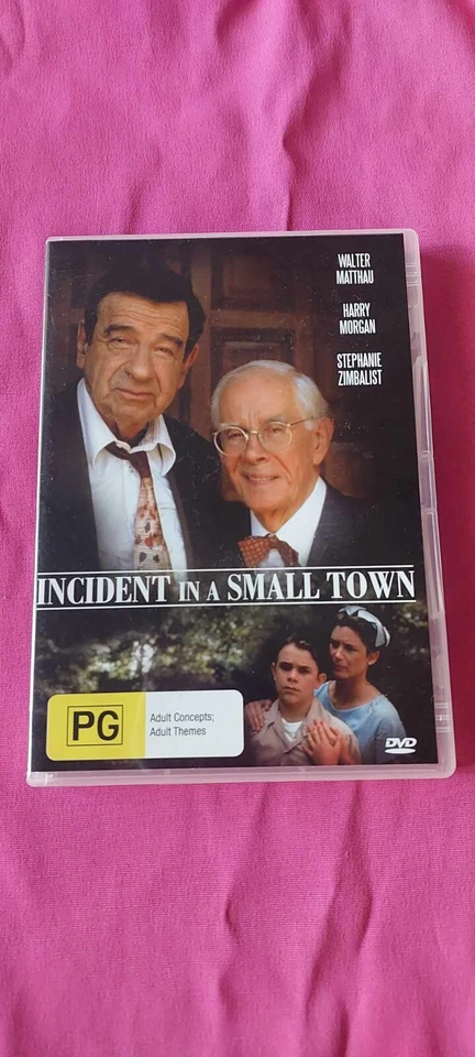 Incident In A Small Town  DVD  Walter Matthau, Stephanie Zimbalist - VGC - Image 1 of 1